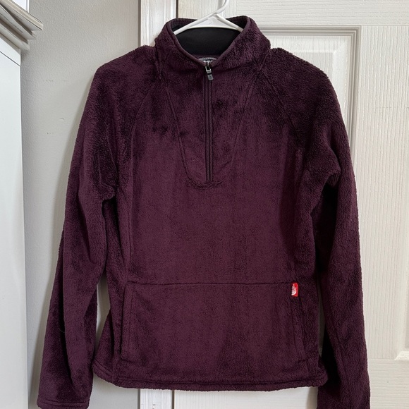 The North Face Osito Jacket 3/4 Zip Fleece Purple Size M - Picture 1 of 4